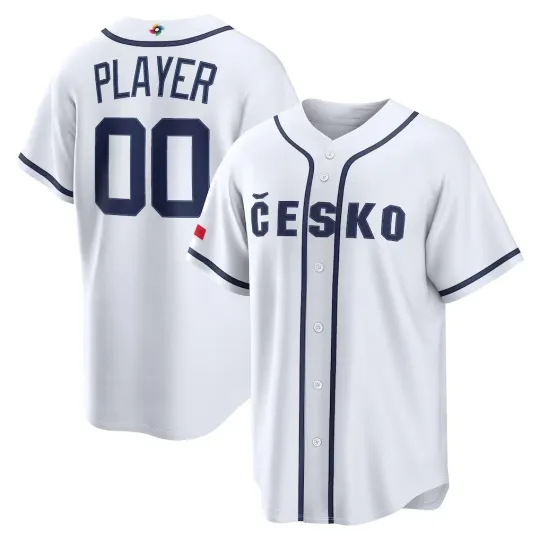 Discover Custom Personalized, Czechia Team 2026 World Baseball Classic AOP Jersey S-5XL