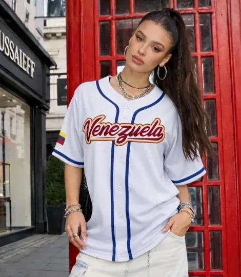 Discover Venezuela Baseball Jersey 2026 Custom Name Number Venezuela Flag Shirt Men Women