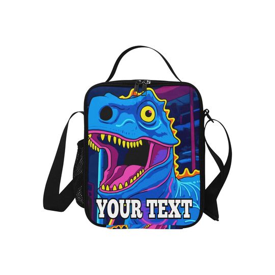 Discover Kids Lunch Bag Personalized Gift Lunch Box Dinosaur