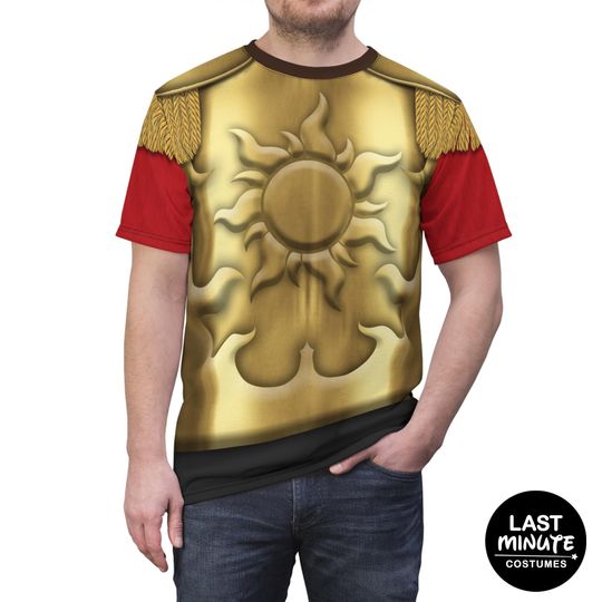 Tangled Costume, Captain of the Guards Shirt, Corona Royal Guard Costume, Disney Magic Kingdom Costume, Disney Cosplay Costume