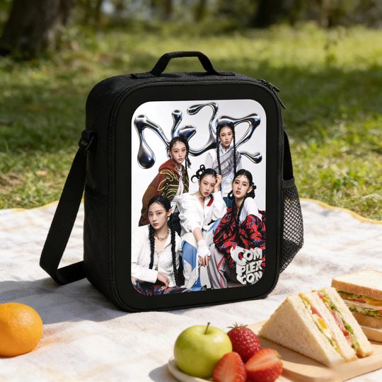 Discover NewJeans Insulated Lunch Bag, Kpop Girl Group Complex Con Tote, Bunnies Fan Gift