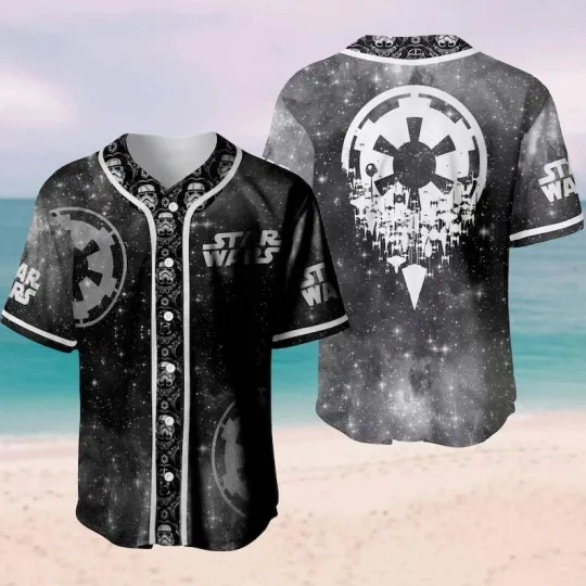 Discover Star Wars Millennium Falcon Galaxy's Edge Spaceship Baseball Jersey Shirt