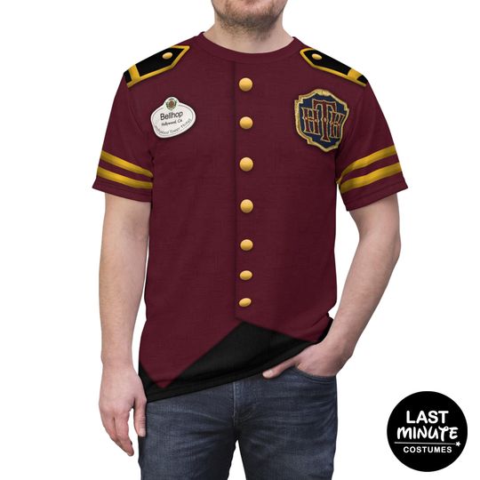 Discover Tower of Terror Shirt, Bellhop Costume, Hollywood Tower Hotel Outfits, Disney Halloween Costumes, Disney Cast Member, Disney World Shirts