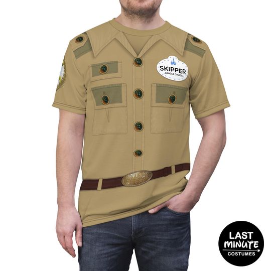 Jungle Cruise Skipper Shirt, Jungle Cruise Costume, Disney Cast Member Shirt, Disneyland Shirt, Disney World Shirts, Magic Kingdom Shirt