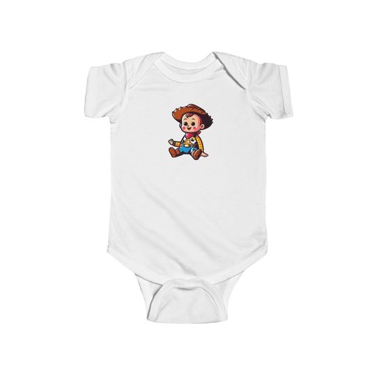 Discover Baby Woody Toy Story Onesies, Cute Toddler Outfit, Baby Gift