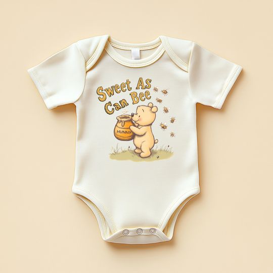 Discover Sweet As Can Bee Baby Bodysuit