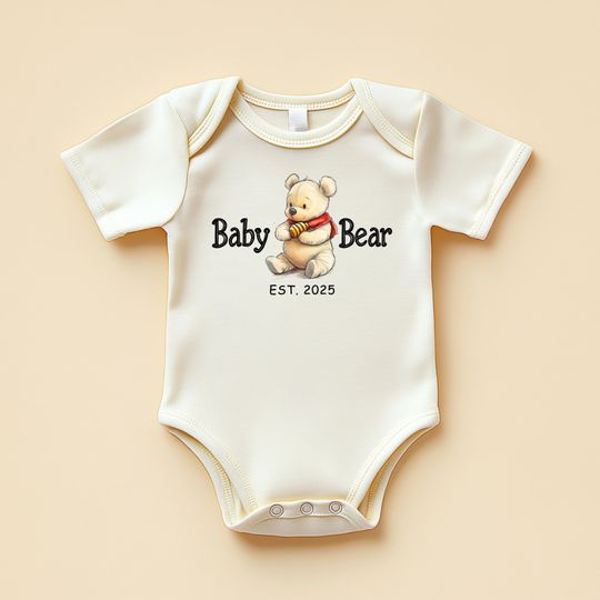 Discover Baby Bear Custom Bodysuit