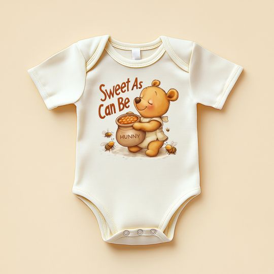 Discover Sweet As Can Bee Baby Bodysuit