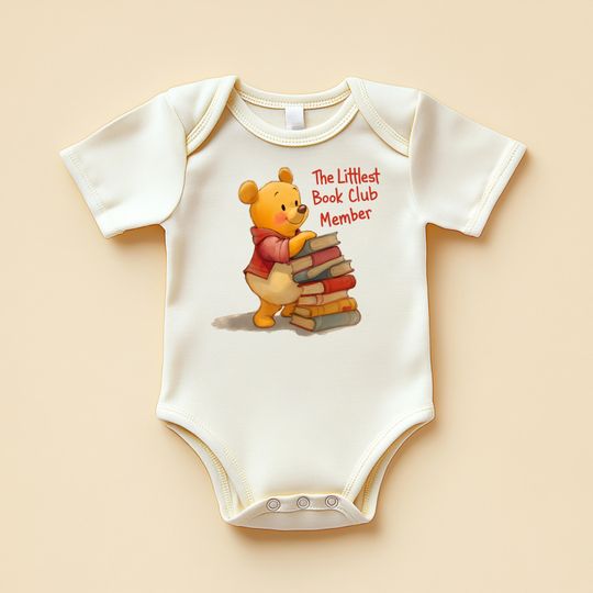 Discover Littlest Book Club Member Onesies, Baby Gift