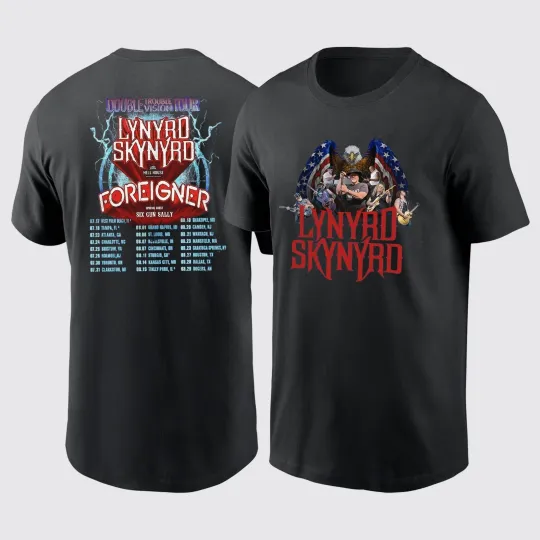 Discover Lynyrd Skynyrd announces 2026 tour with Foreigner Shirt