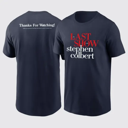 Discover The Last Show with Stephen Colbert Charity Shirt
