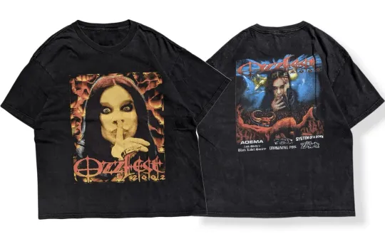 NEW Ozz Ozzfest 2002 T-shirt Size S-5XL DTG Reprint