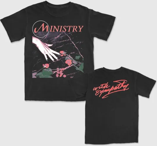 Discover Ministry With Sympathy Album T-Shirt Size S-4XL Comfort Colors Reprint