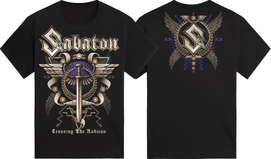 Discover Sabaton Crossing The Rubicon T-shirt Size S-5XL Comfort Colors Brand Reprint