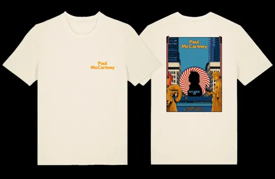 Discover P mccartney Got Back 2025 Montreal Event T-Shirt DTG Reprint