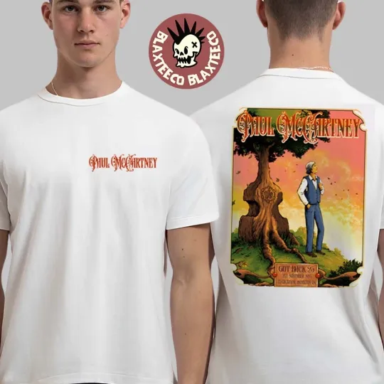 Discover P mccartney Got Back 2025 Hamilton Event Tee Ontario At TD Coliseum Shirt