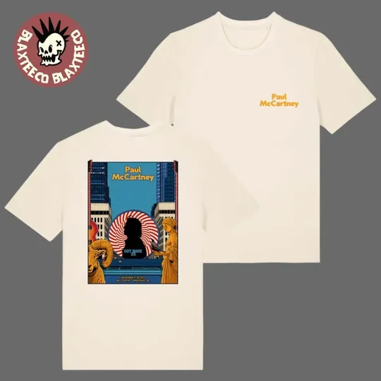 Discover P mccartney Got Back 2025 Montreal Quebec Canada At Bell Centre T-Shirt