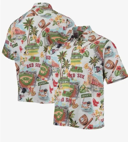 Boston Red Sox Scenic Button-Up Shirt