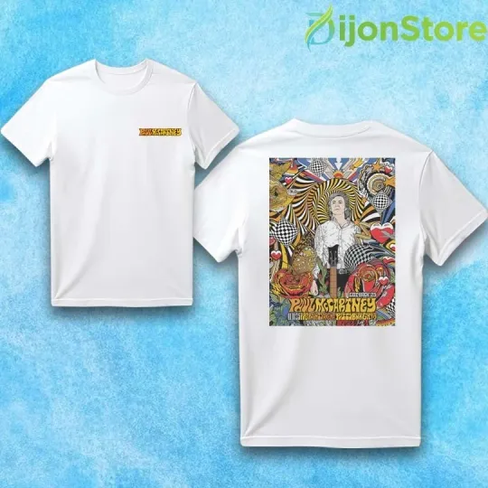 Discover P mccartney November 11 2025 Pittsburgh PA Tour Merch Tee Size S-5XL