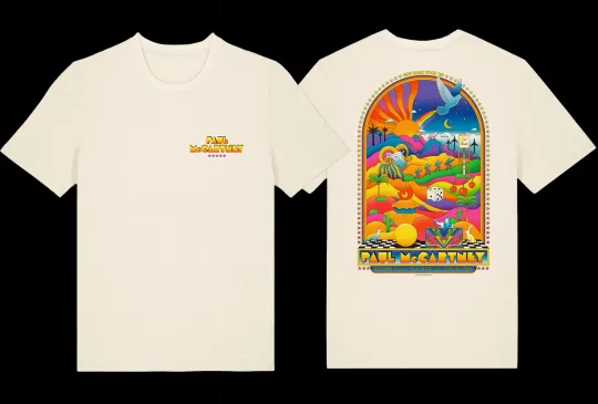 P mccartney Got Back 2025 Palm Desert Event T-Shirt Size S-5XL Reprint