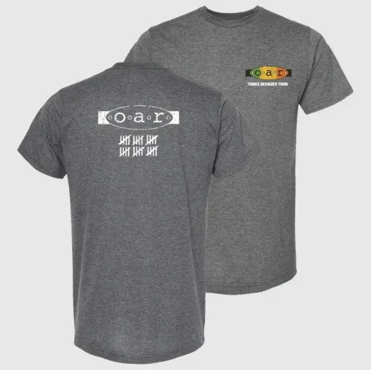 Discover O.A.R. Three Decades Tee Size S-5XL