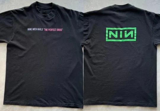 Discover NIN Nine Inch Nails The Perfect Drug 1997 T-Shirt Size S-5XL Comfort Colors