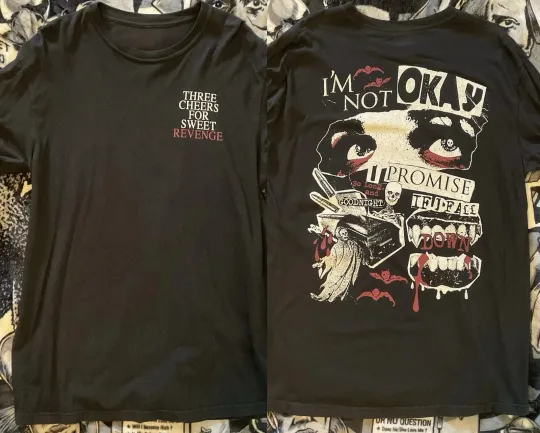 Discover My Chemical Romance Three Cheers For Sweet Revenge Long Sleeve Shirt Reprint