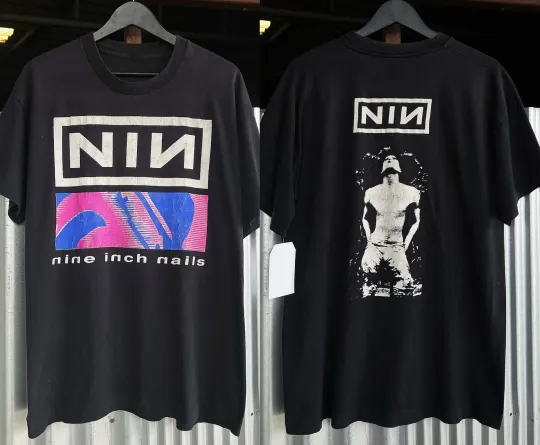 Discover NIN Nine Inch Nails Pretty Hate Machine TShirt Size S-5XL Comfort Colors Reprint