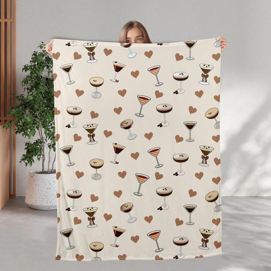 Discover Trending Espresso Martini Blanket, Espresso Martini Home Decor, Espresso Martini Blanket Gifts, Espresso Martini Accessories