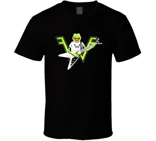 Discover K the Frog Playing Guitar T-Shirt