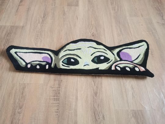 Discover Custom Tuft Rug Design | Customized Design Shape Anime Characters Rugs | Anime Rugs | Personalized Bedroom Tufting Carpet | Tufted Cartoon