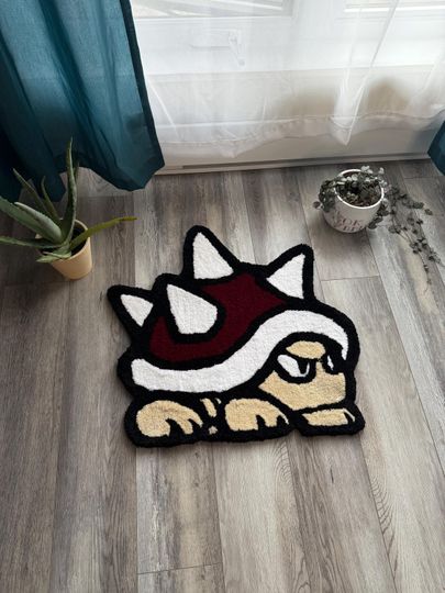 Discover Koopa Troopa tufted rug