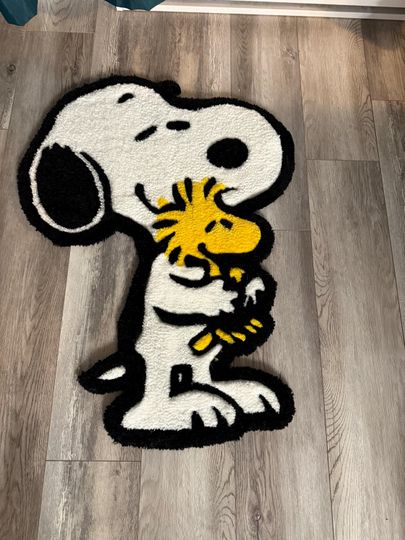Discover Snoopy ''peanuts'' tufted rug