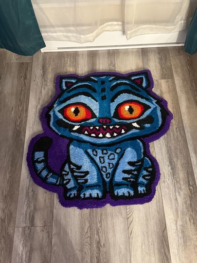 Discover K-Pop demon hunter Derpy tufted rug