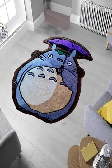 Discover Totoro Rug: Japanese Anime Decor