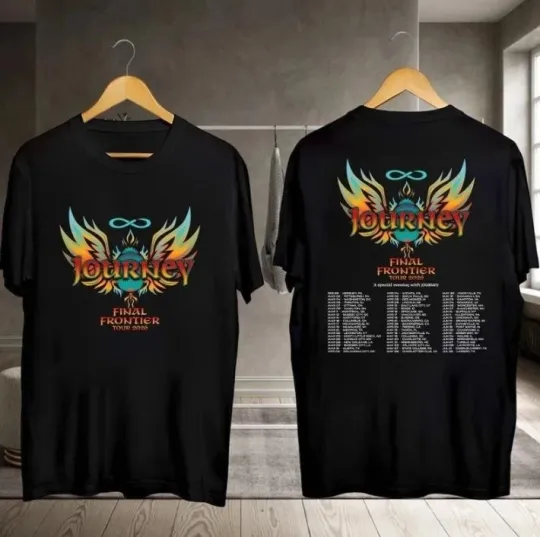 Discover Journey Final Frontier Tour 2026 T-Shirt, Journey Band Tour Shirt