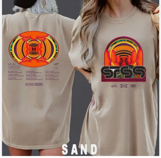 Discover STS9 Human Dream 2026 East Coast Tour America Tour T-Shirt