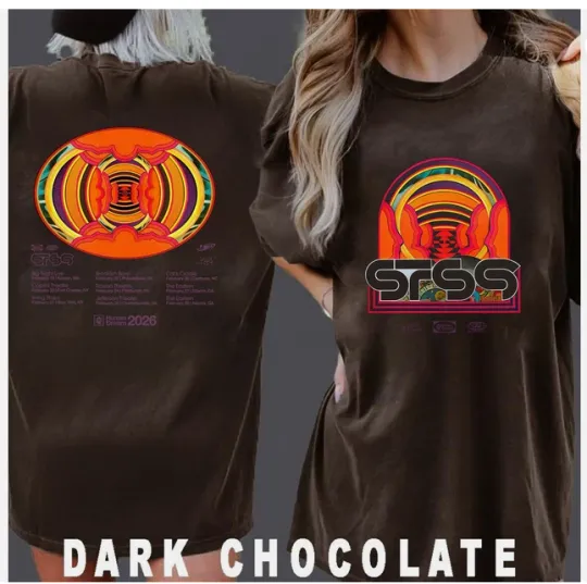 Discover STS9 Human Dream 2026 East Coast Tour America Tour T-Shirt