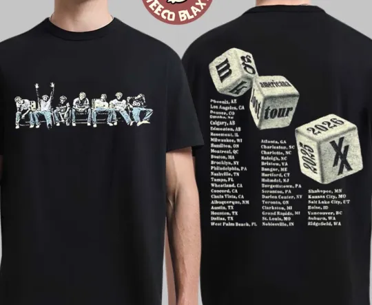 Discover Machine Gun Kelly MGK Lost Americana Tour 2025 2026 Merch The T-Shirt