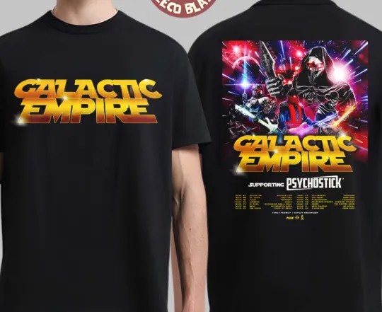 Discover Galactic Empire North America 2026 Tour Schedule Dates Two SidT-Shirt