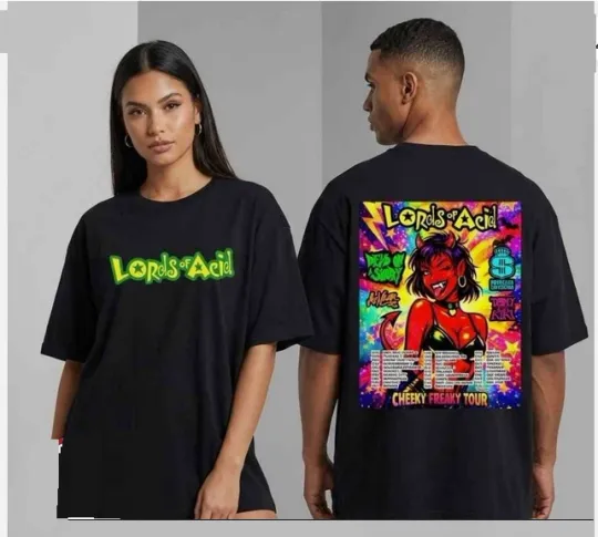 Discover Lords of Acid Cheeky Freaky Tour 2026 Unisex T-Shirt