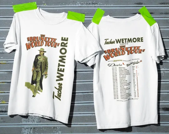 Discover Tucker Wetmore Band Tour 2026 Concert Country Music Music T-shirt