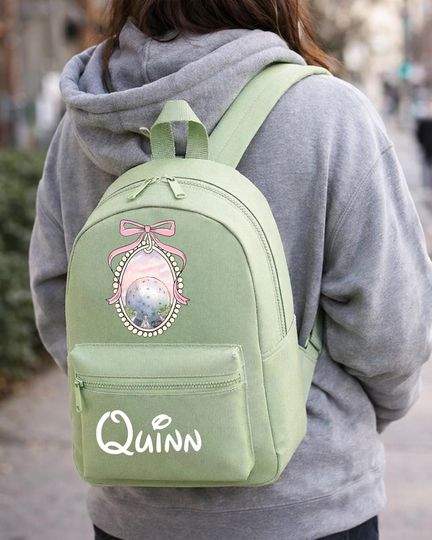 Personalised Disney Epcot Disney Backpack, Kids Disney Bag, Disney Park Bag, Bag for Disney World