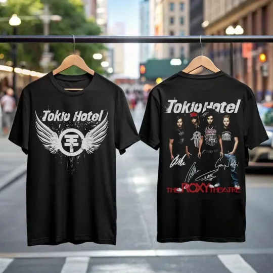 Discover Tokio Hotel Inspired Tour 2026 Shirt, Alternative Pop Rock Fan Tee, Vintage Conc