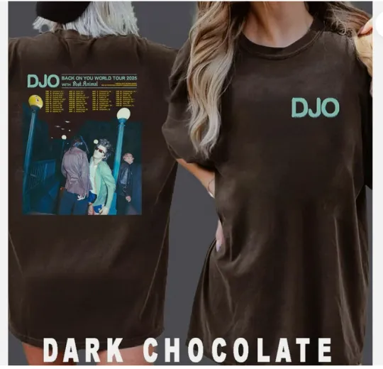 Discover DJO Back on You World Tour 2026 Concert Inspired Unisex T-Shirt