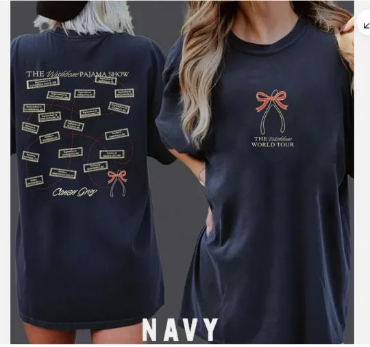 Conan Gray Wishbone World Tour 2026 Tour Dates Inspired T-Shirt