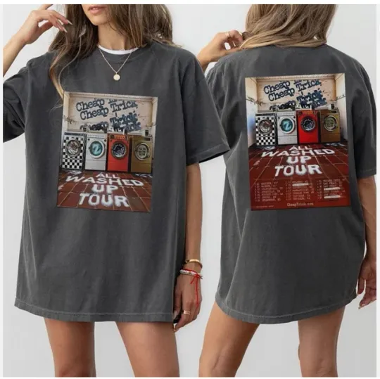 Discover Cheap Trick All Washed up Tour 2026 Rock Band T-shirt