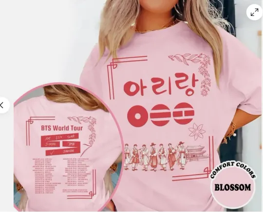 BTS World Tour 2026 Shirt, Bangtan Boys Comeback 2026 Tee, Kpop Concert T-Shirt.