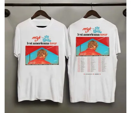 Discover New!!! MGK Lost Americana Tour 2026 T-Shirt