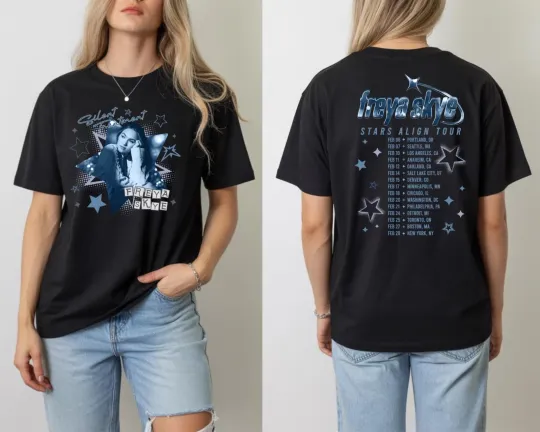Discover Freya Skye Silent Treatment Stars Align Tour 2026 Merch HOT T-Shirt1